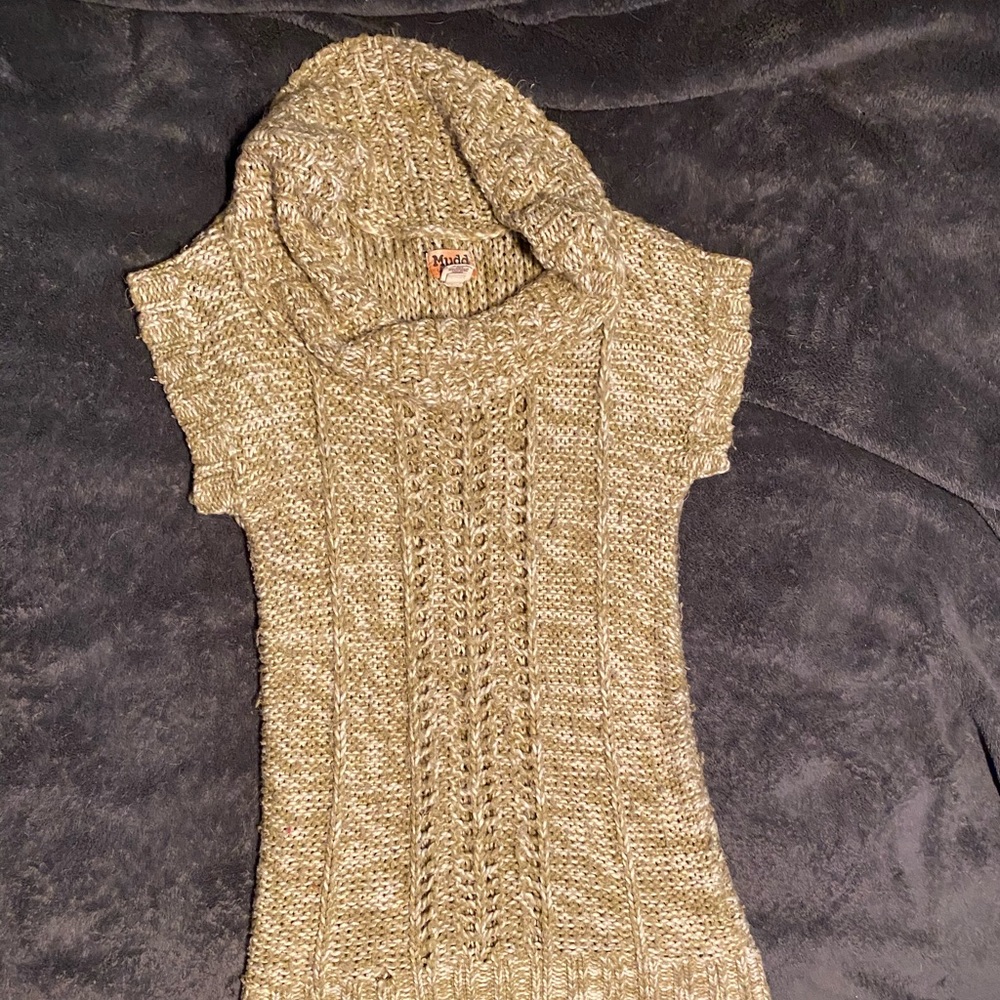 XL Cowl Neck Sweater Dress